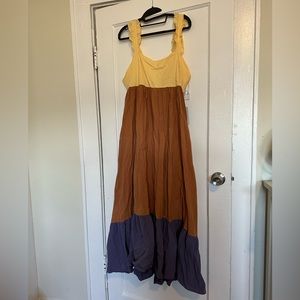 Stitchdrop dress size xl sunrise color / New with tags